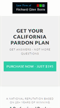 Mobile Screenshot of californiapardon.com